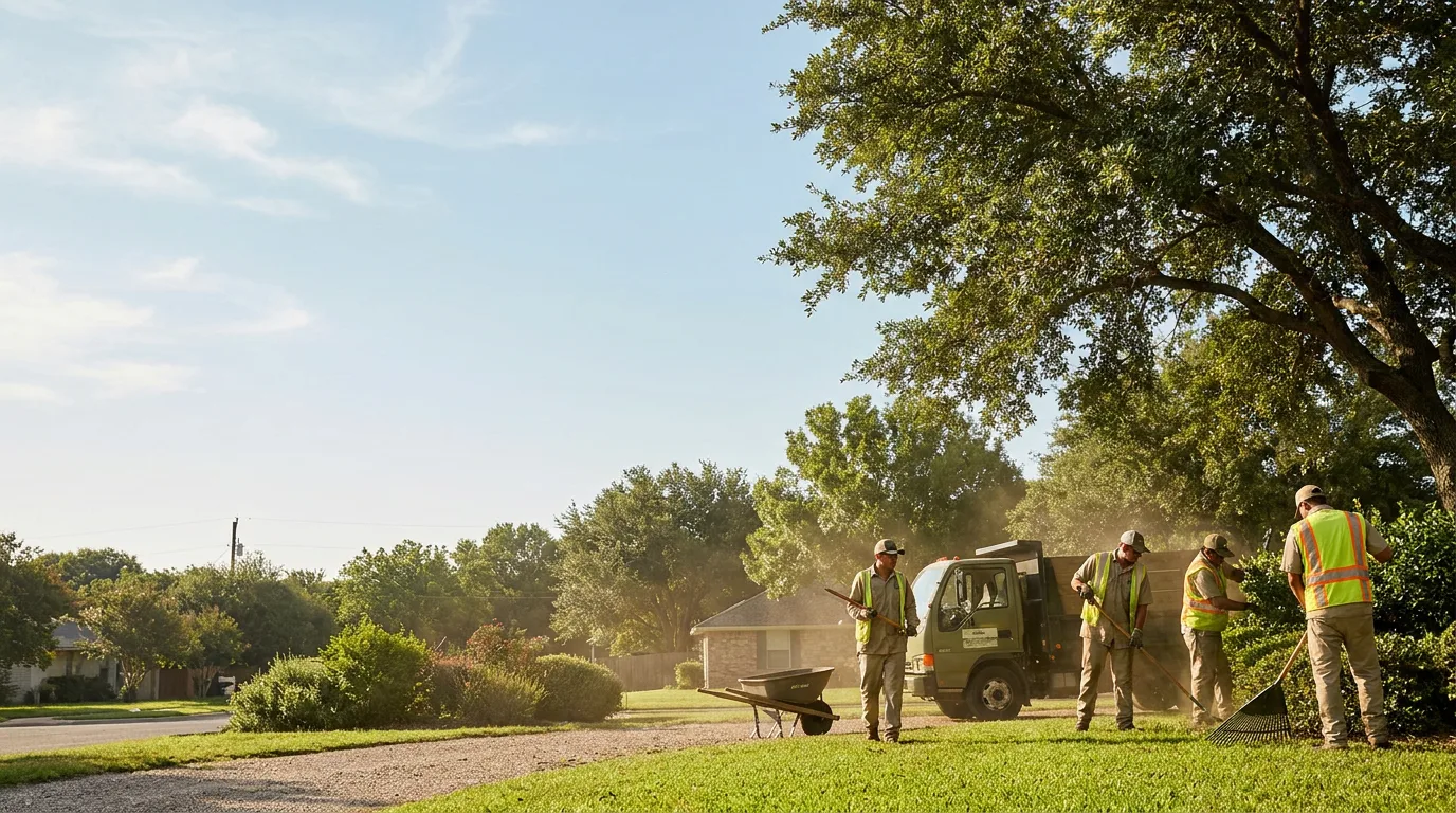 Landscaping in Burnet, TX near me